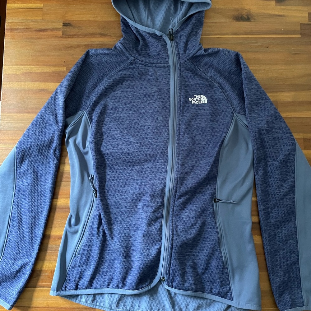 The North Face Women's Blue Full Zip Hoodie
